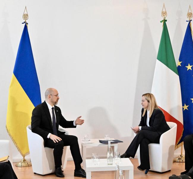 Incontro bilaterale con il Primo Ministro d’Ucraina Shmyhal