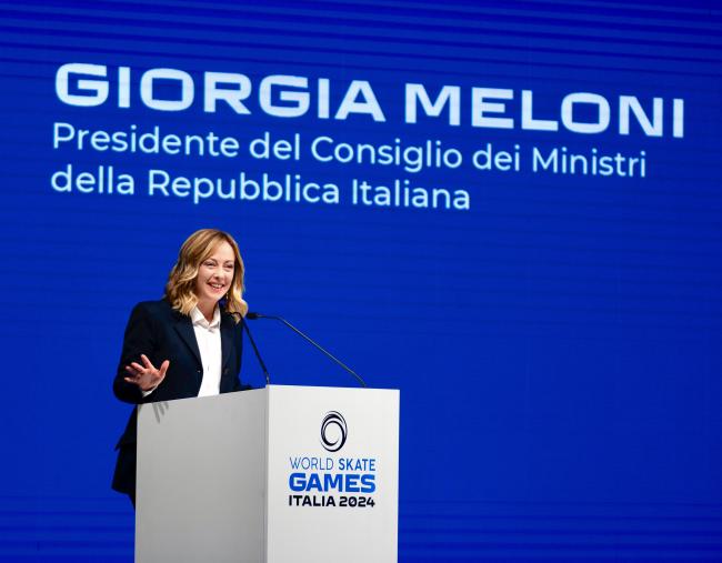 Presentation of the World Skate Games Italia 2024