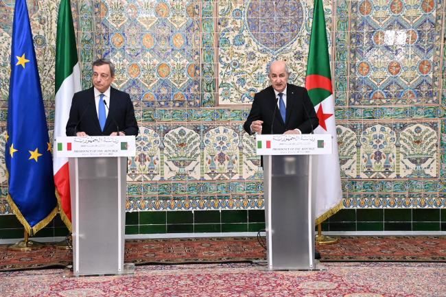 Press statements by Prime Minister Draghi and President Tebboune