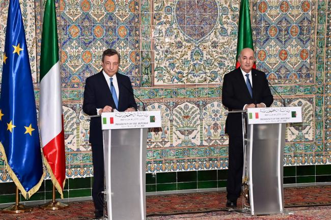 Press statements by Prime Minister Draghi and President Tebboune