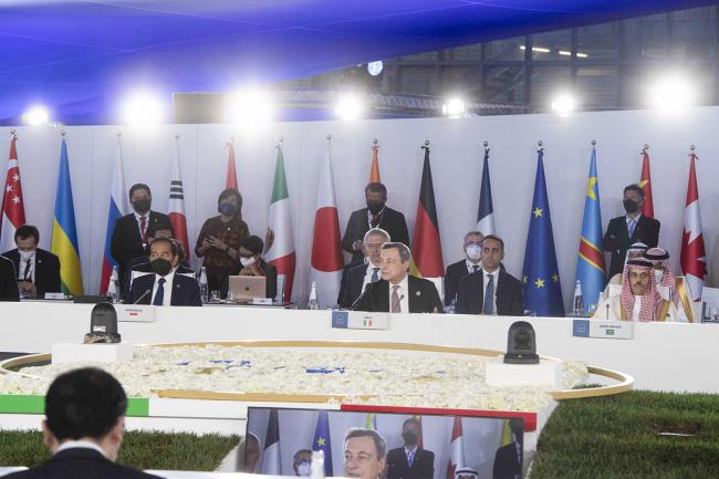G20 Summit working session on "Sustainable Development"