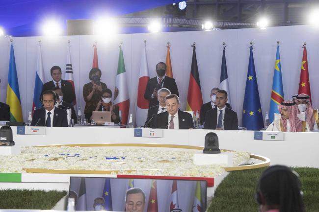 G20 Summit working session on "Sustainable Development"