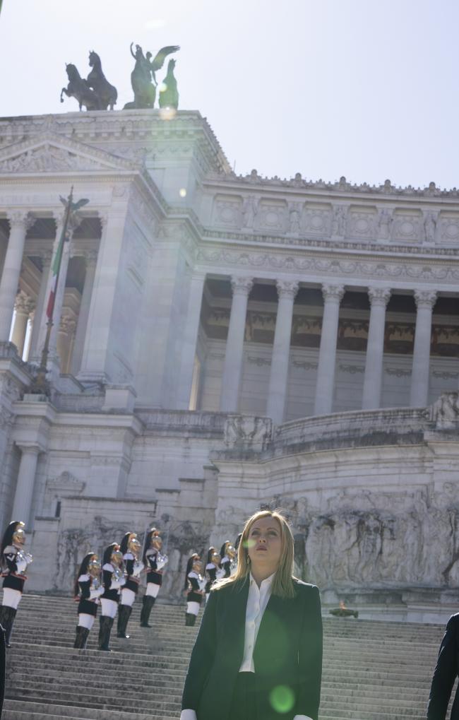 162° Anniversario dell’Unità d’Italia, il Presidente Meloni partecipa alle celebrazioni