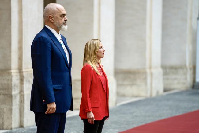 Il Presidente Meloni incontra il Primo Ministro della Repubblica di Albania