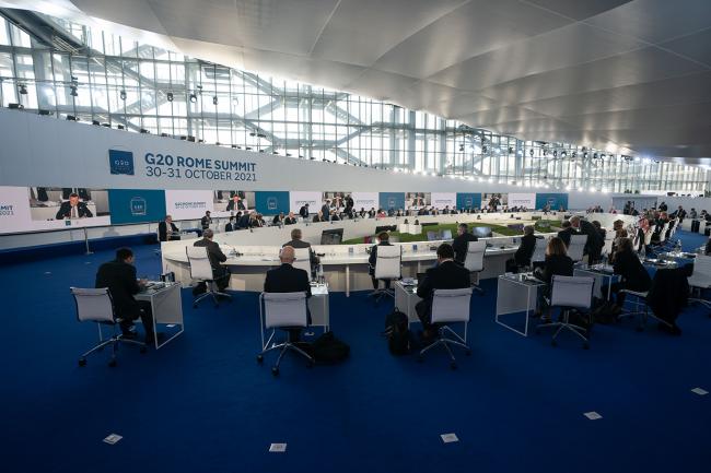 G20 Summit working session on “Climate Change and Environment"