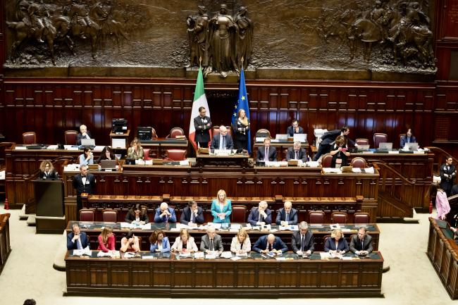 President Meloni responds to the points raised by the Chamber of Deputies ahead of the European Council meeting
