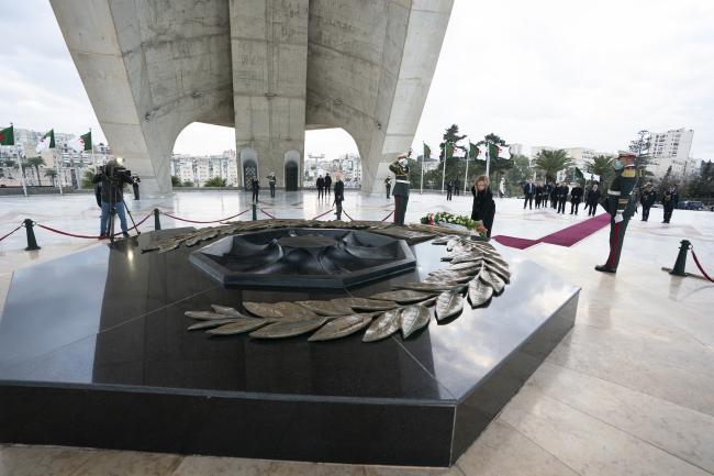 Wreath-laying ceremony at the Martyrs’ Monument