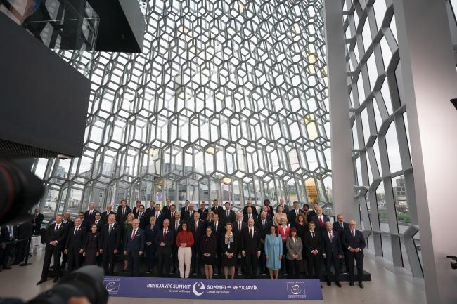 Fourth Summit of the Council of Europe – Family photo