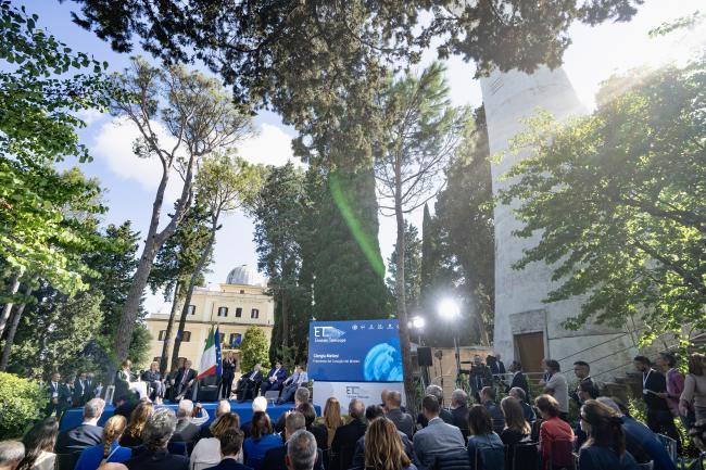President Meloni at the presentation of Italy’s candidacy to host the Einstein Telescope