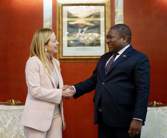 Meeting with the President of the Republic of Mozambique