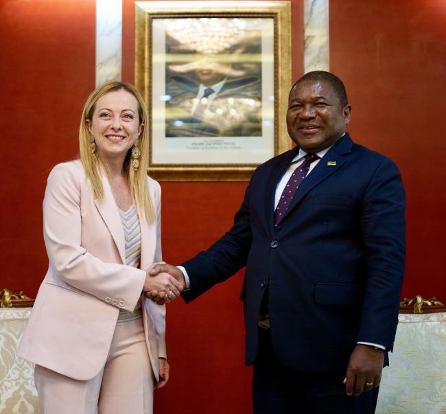 Meeting with the President of the Republic of Mozambique