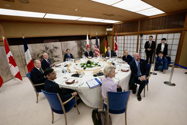 G7 Summit working dinner