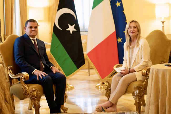 President Meloni meets with the Prime Minister of the Libyan Government of National Unity