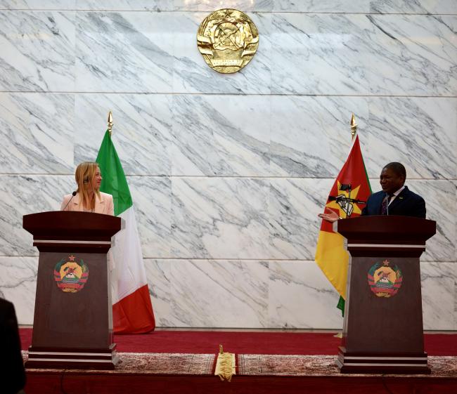 Press statements by President Meloni and President Nyusi