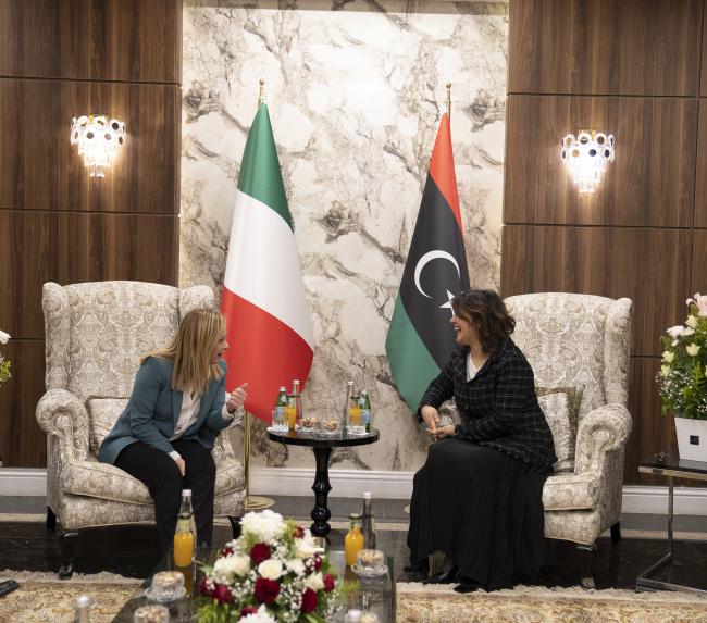 Incontro con il Ministro degli Affari Esteri del Governo di Unità Nazionale libico