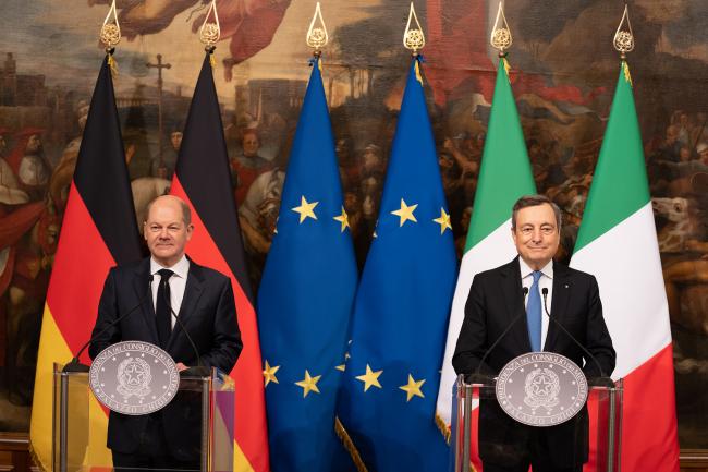 Il Presidente Draghi incontra il Cancelliere Scholz
