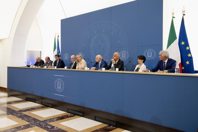 Conferenza stampa del Consiglio dei Ministri n. 49