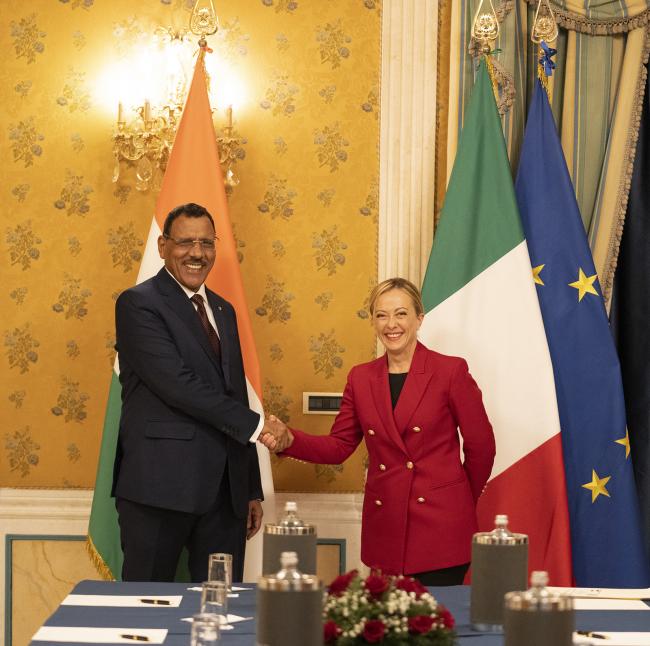 Incontro bilaterale con il Presidente della Repubblica del Niger