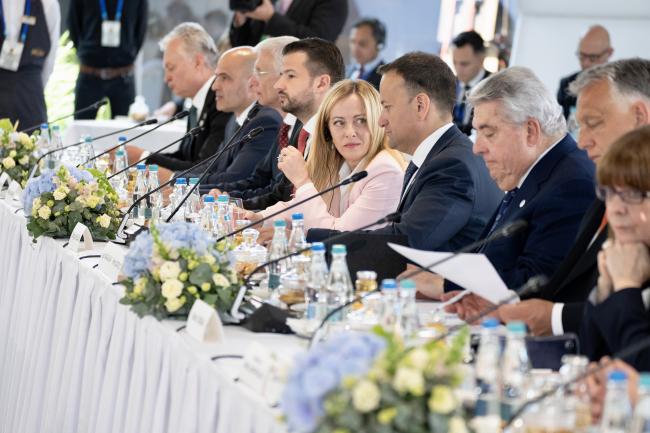 Il Presidente Meloni al Secondo Vertice della Comunità Politica Europea