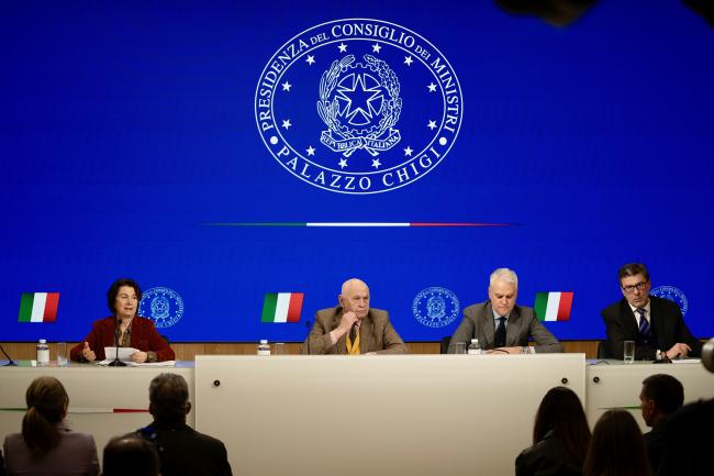 Press conference following Council of Ministers no. 75