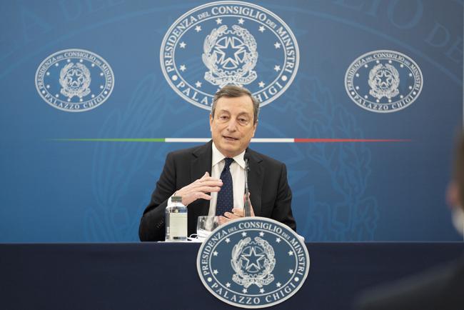 ‘Support Decree’, PM Draghi’s press conference with Economy and Finance Minister Daniele Franco and Labour Minister Andrea Orlando 