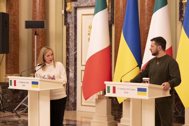 Press statements by President Meloni and President Zelensky