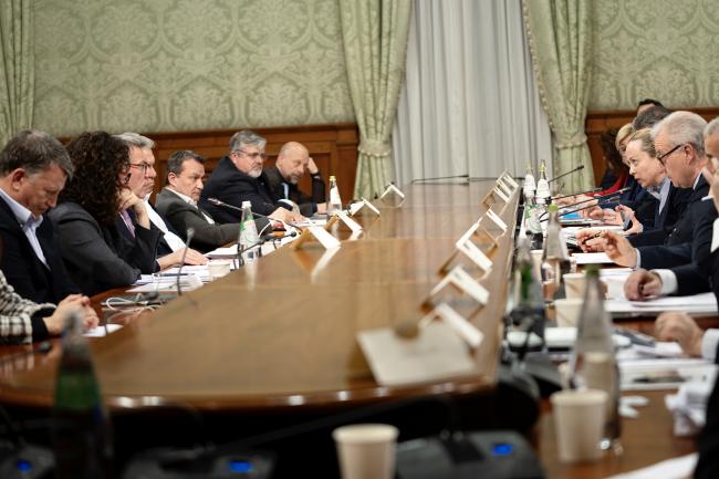 Government meets with trade union organisations at Palazzo Chigi