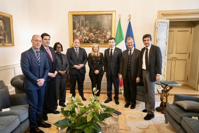 Meeting with Rome EXPO 2030 Promoting Committee and BIE delegation