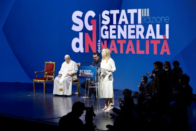 Il Presidente Meloni alla terza edizione degli Stati Generali della Natalità