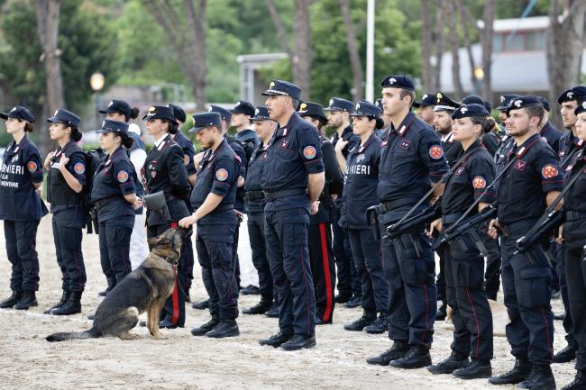The ceremony to commemorate the 209th anniversary of the founding of the Carabinieri Corps