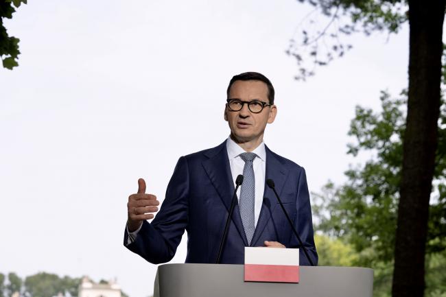 President Meloni meets with Prime Minister Morawiecki