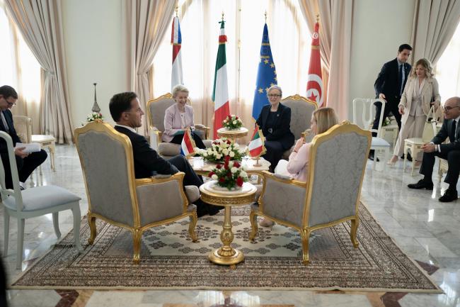 I colloqui congiunti con il Primo Ministro della Repubblica Tunisina