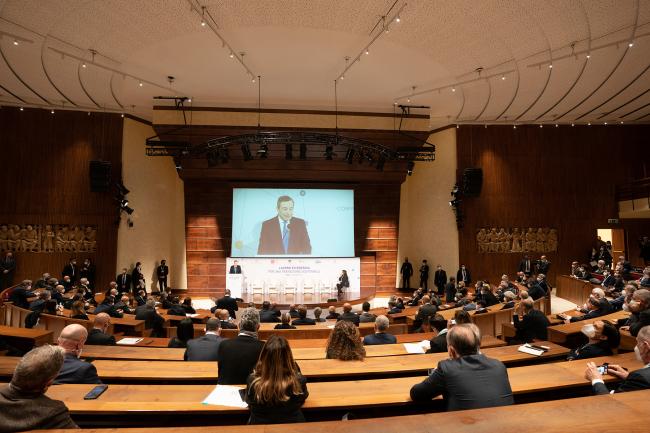 Il Presidente Draghi all’evento “Lavoro ed Energia per una transizione sostenibile”