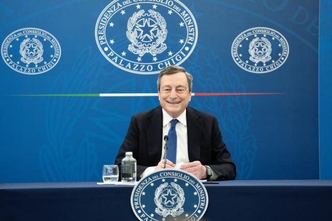 Conferenza stampa Draghi - Speranza