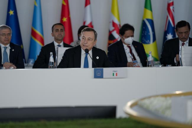 Il Presidente Mario Draghi al Leaders’ Side-Event