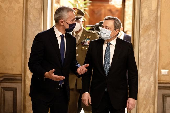 Il Presidente Draghi incontra il Segretario Generale della Nato
