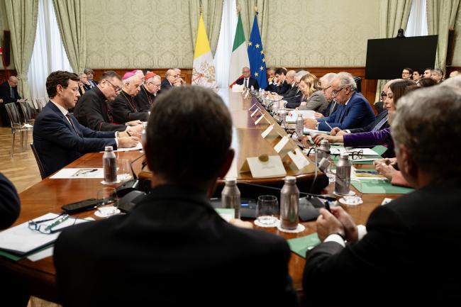 Incontro bilaterale tra Governo e Santa Sede in vista del Giubileo del 2025