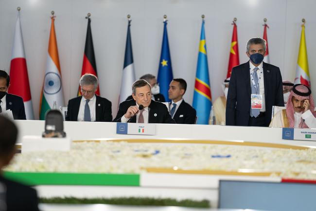 G20 Rome Summit, seconda sessione su “Climate Change and Environment"