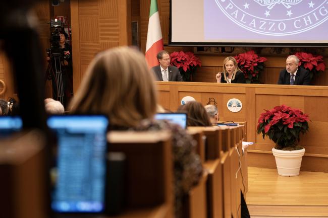 President Meloni’s end-of-year press conference