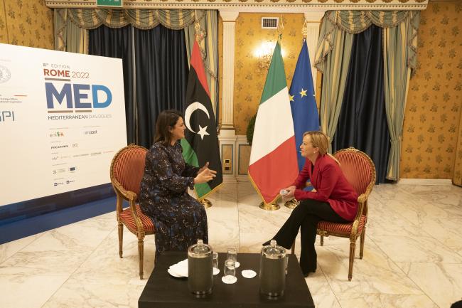 Incontro bilaterale con il Ministro degli Affari Esteri della Libia