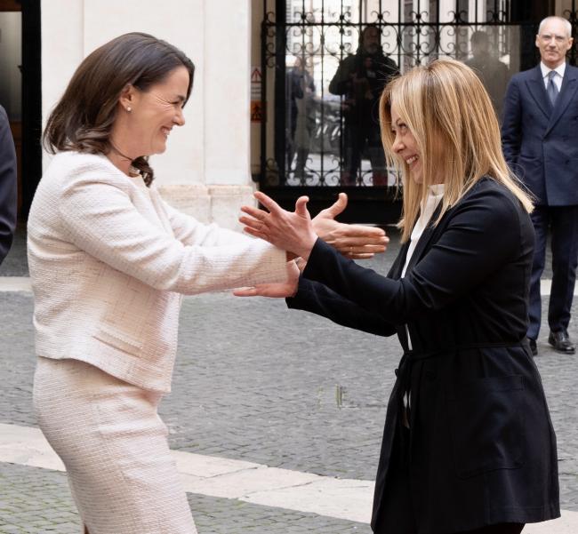 President Meloni meets with President of Hungary Katalin Novák