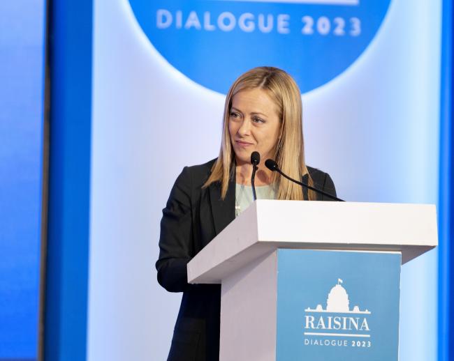 Apertura della conferenza Raisina Dialogue