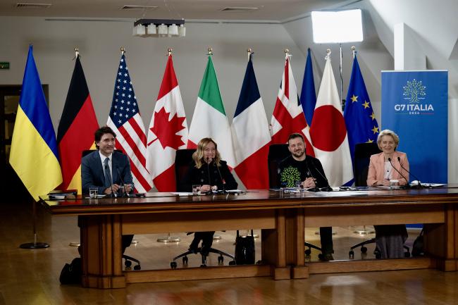 Riunione in videoconferenza dei Capi di Stato e di Governo G7