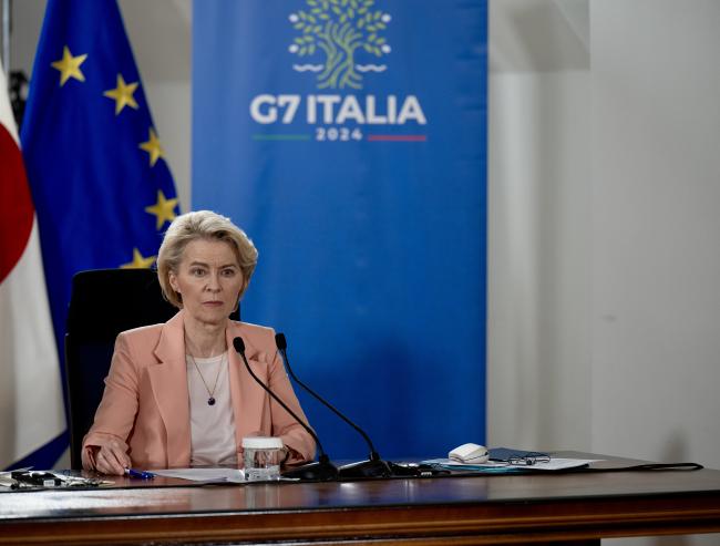 Riunione in videoconferenza dei Capi di Stato e di Governo G7
