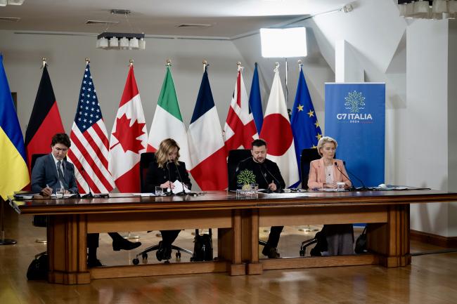 Video-conference meeting of G7 Heads of State and Government