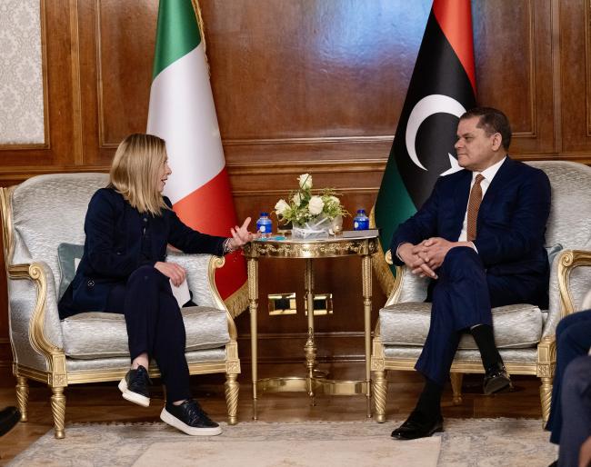 Incontro con il Primo Ministro del Governo di Unità Nazionale libico