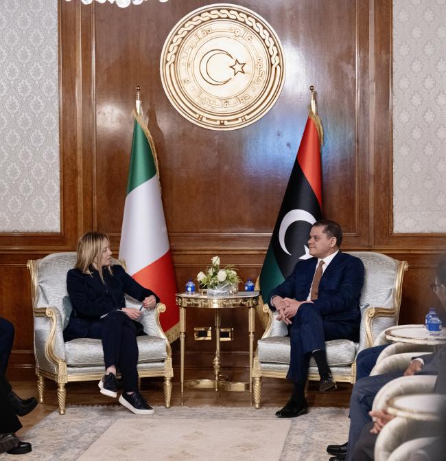 Incontro con il Primo Ministro del Governo di Unità Nazionale libico