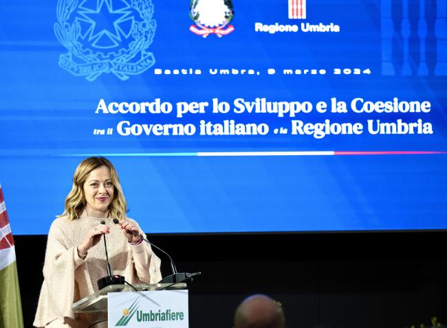 Development and Cohesion Agreement between the Italian Government and the Umbria Region
