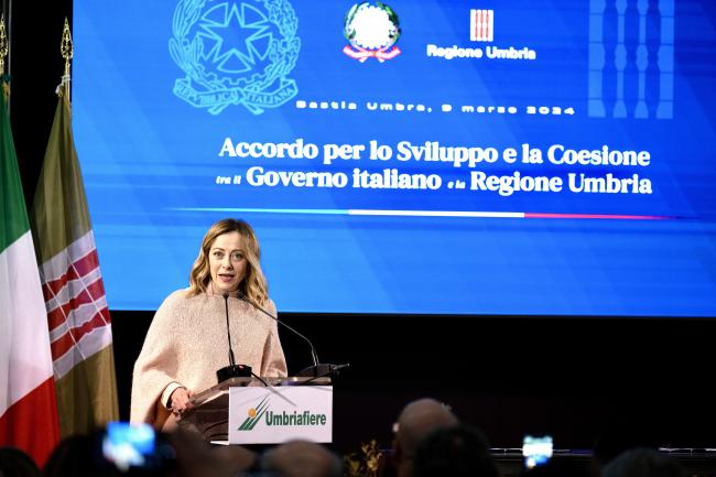 Development and Cohesion Agreement between the Italian Government and the Umbria Region