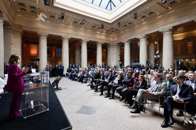 Il Presidente Meloni all'incontro "Per un’Europa giovane. Transizione demografica, ambiente, futuro"